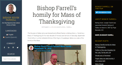 Desktop Screenshot of bishopkevinfarrell.org